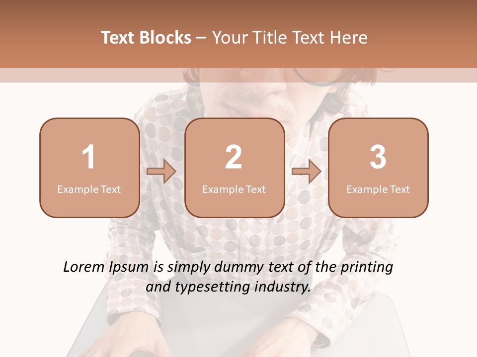 Typeset Angle Masculine PowerPoint Template