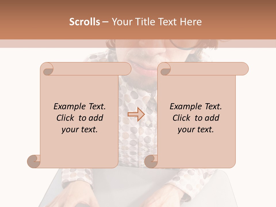 Typeset Angle Masculine PowerPoint Template