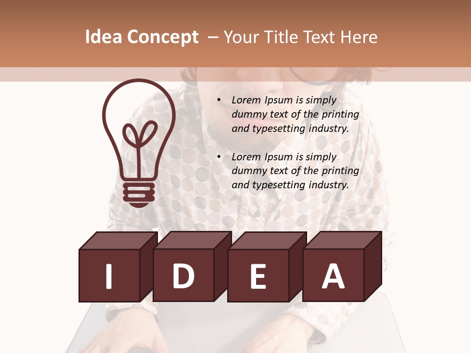 Typeset Angle Masculine PowerPoint Template