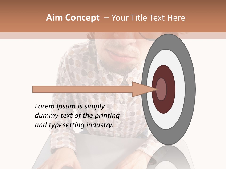 Typeset Angle Masculine PowerPoint Template