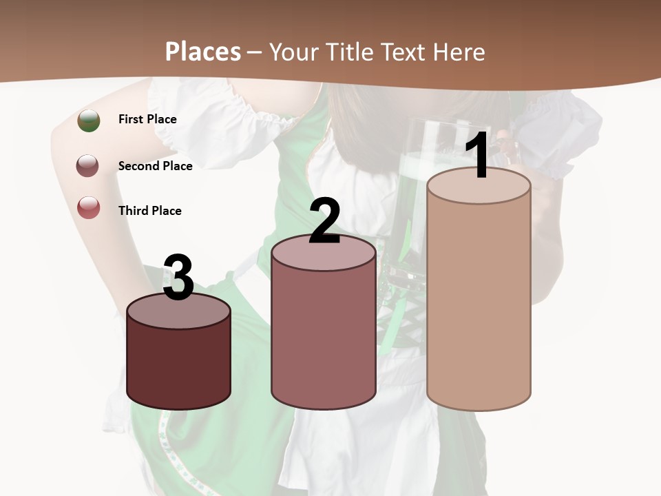 Beautiful Laughing Cheerful PowerPoint Template