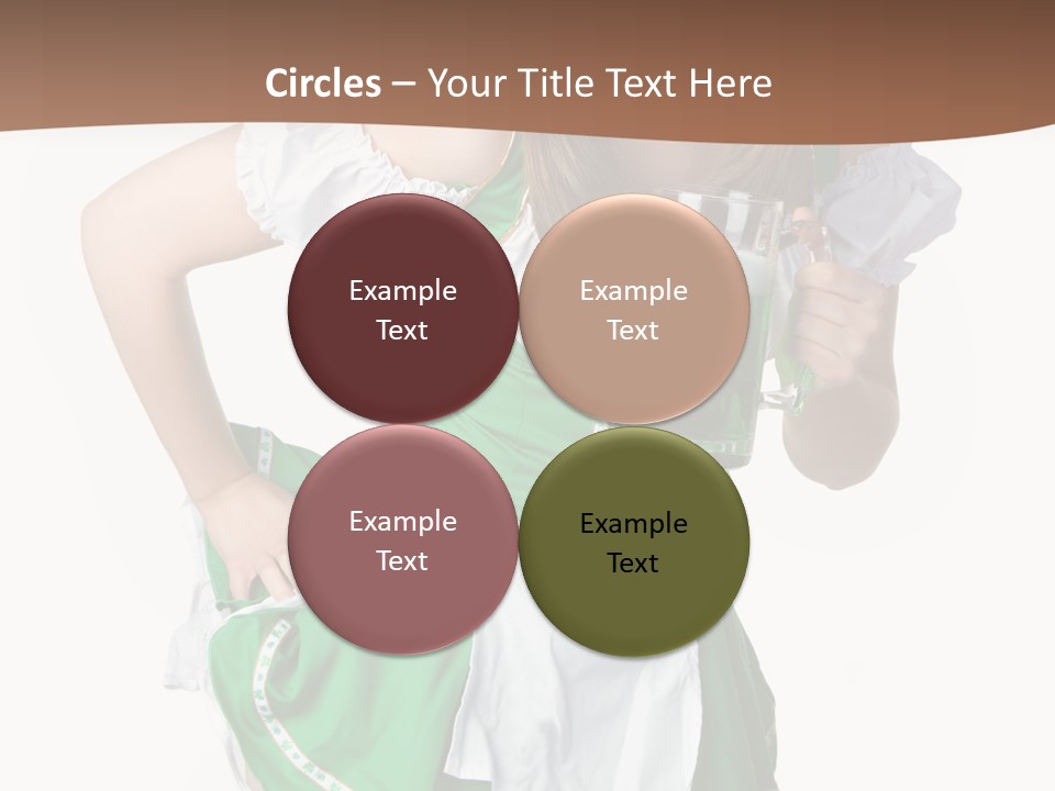 Beautiful Laughing Cheerful PowerPoint Template