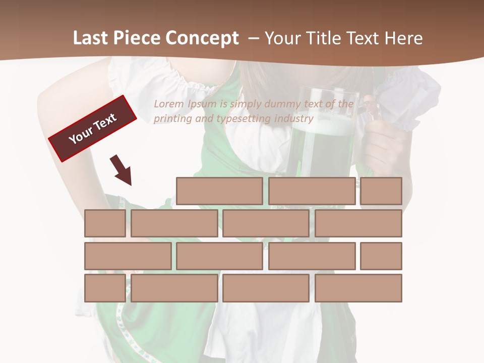 Beautiful Laughing Cheerful PowerPoint Template