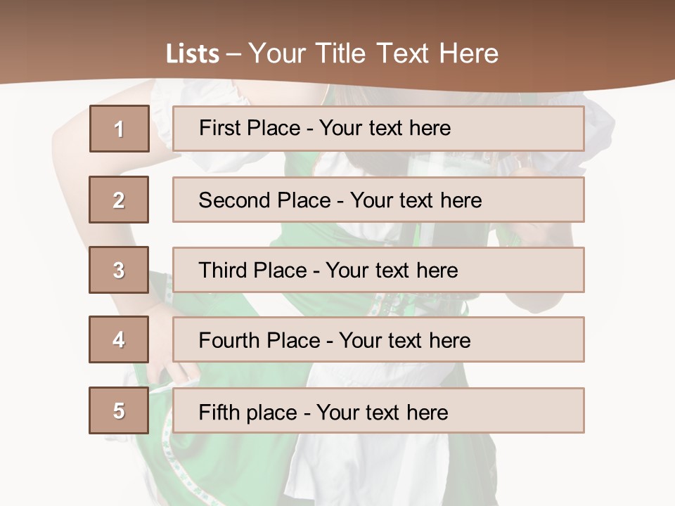 Beautiful Laughing Cheerful PowerPoint Template