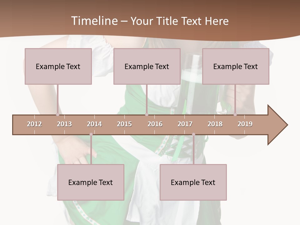 Beautiful Laughing Cheerful PowerPoint Template