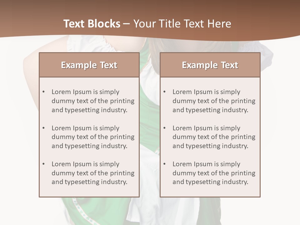 Beautiful Laughing Cheerful PowerPoint Template