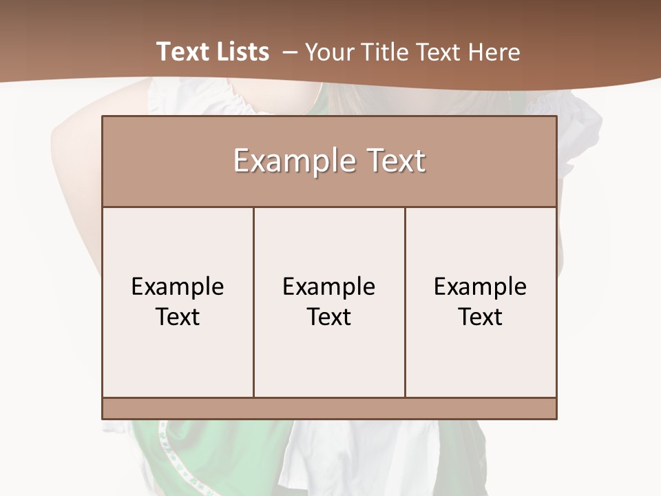 Beautiful Laughing Cheerful PowerPoint Template