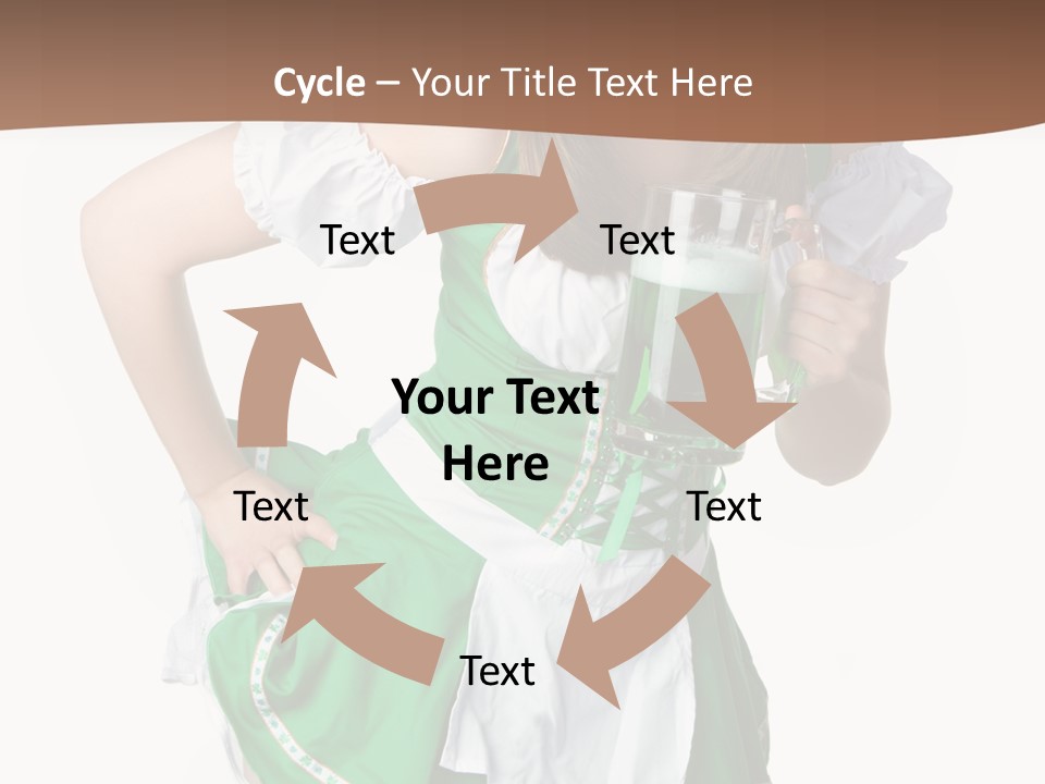 Beautiful Laughing Cheerful PowerPoint Template