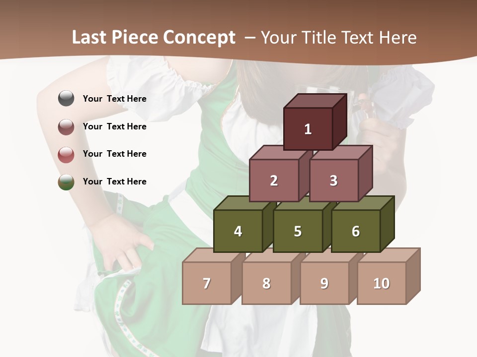 Beautiful Laughing Cheerful PowerPoint Template