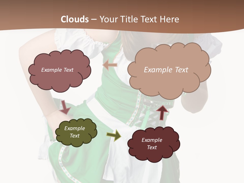 Beautiful Laughing Cheerful PowerPoint Template