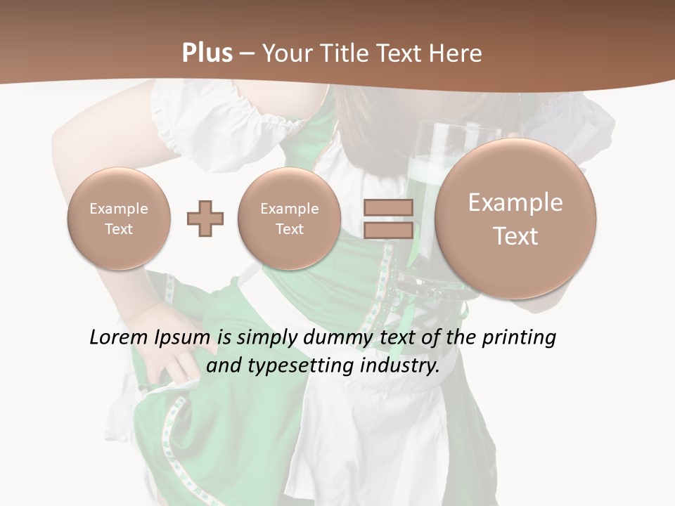 Beautiful Laughing Cheerful PowerPoint Template