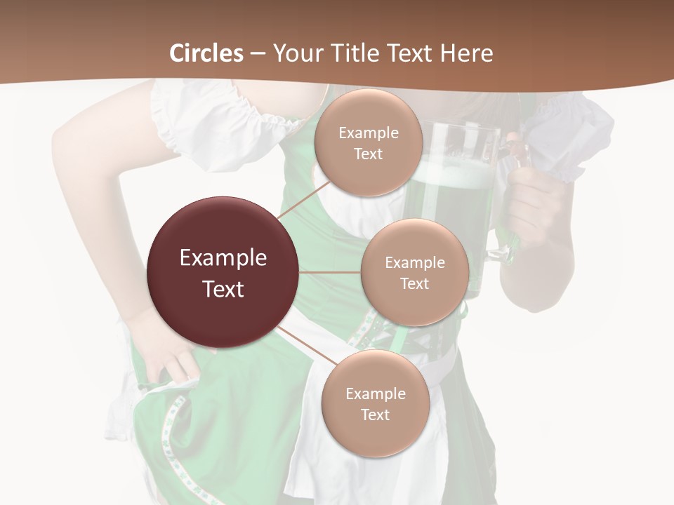 Beautiful Laughing Cheerful PowerPoint Template