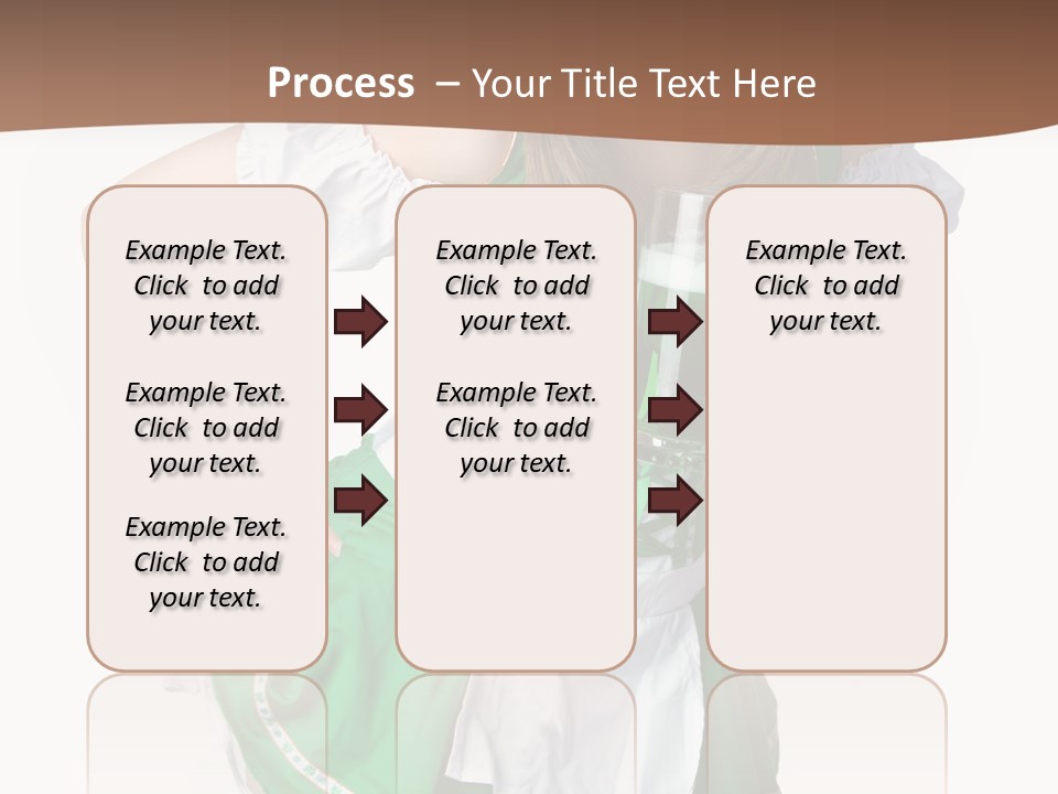 Beautiful Laughing Cheerful PowerPoint Template