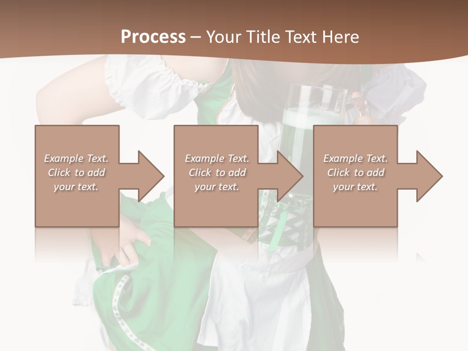 Beautiful Laughing Cheerful PowerPoint Template