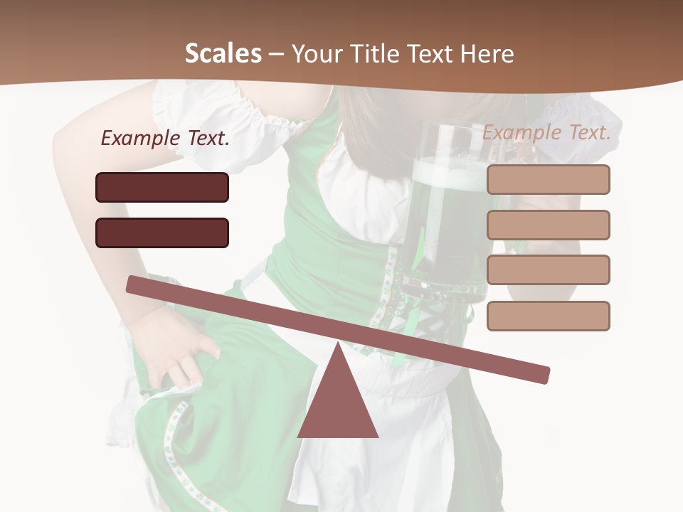 Beautiful Laughing Cheerful PowerPoint Template