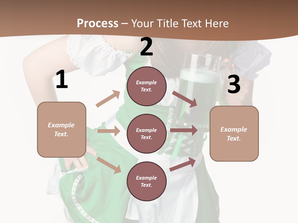 Beautiful Laughing Cheerful PowerPoint Template