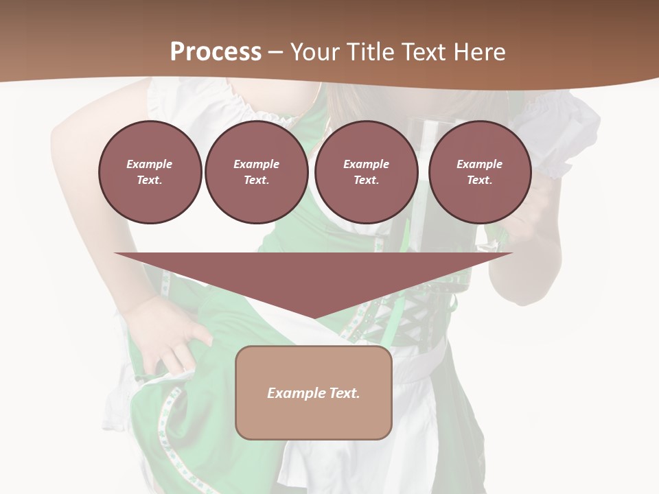 Beautiful Laughing Cheerful PowerPoint Template