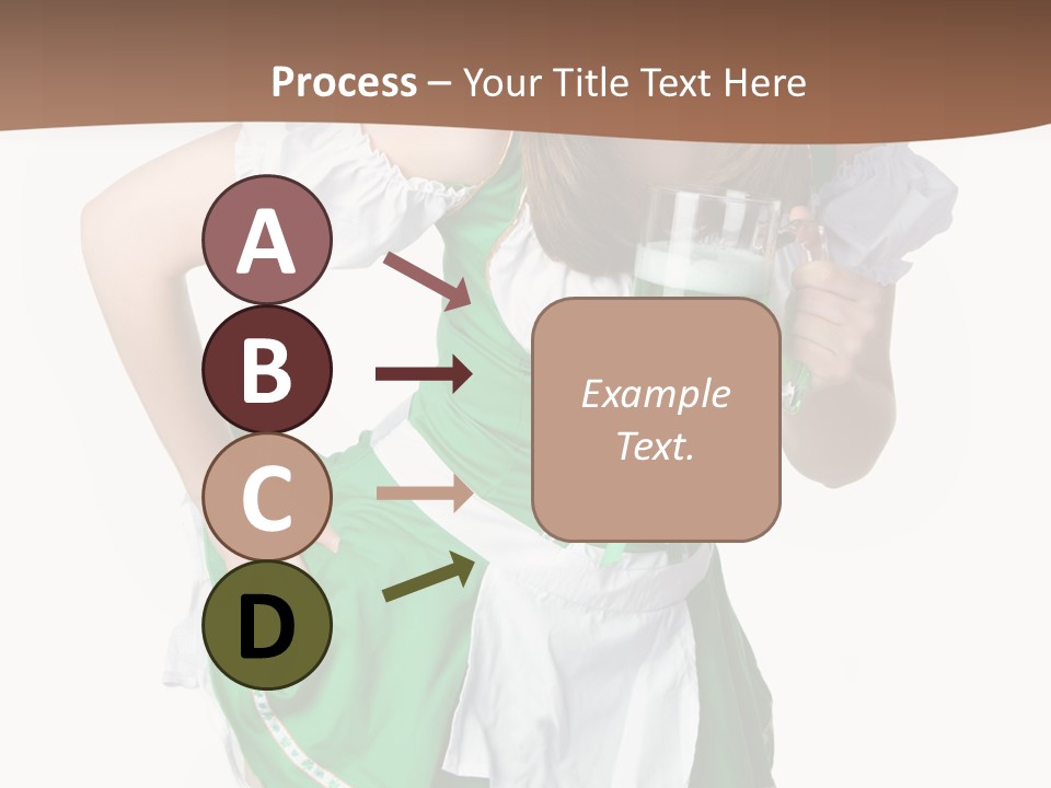 Beautiful Laughing Cheerful PowerPoint Template