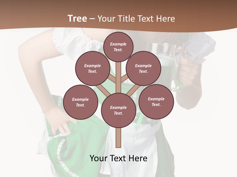 Beautiful Laughing Cheerful PowerPoint Template