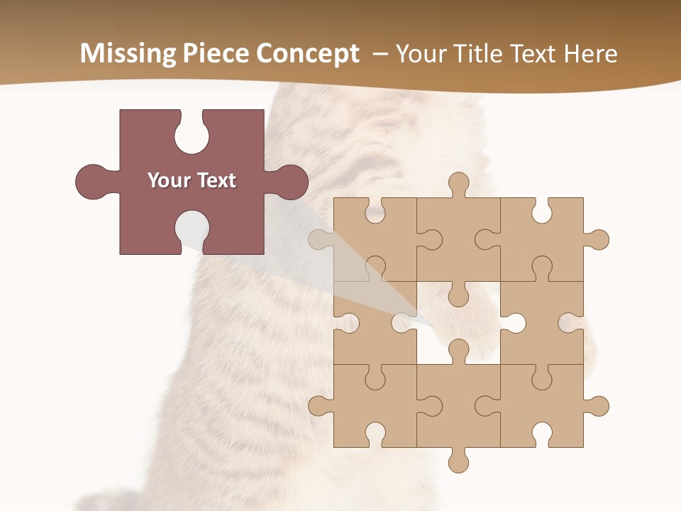 Carnivore Pet Looking PowerPoint Template