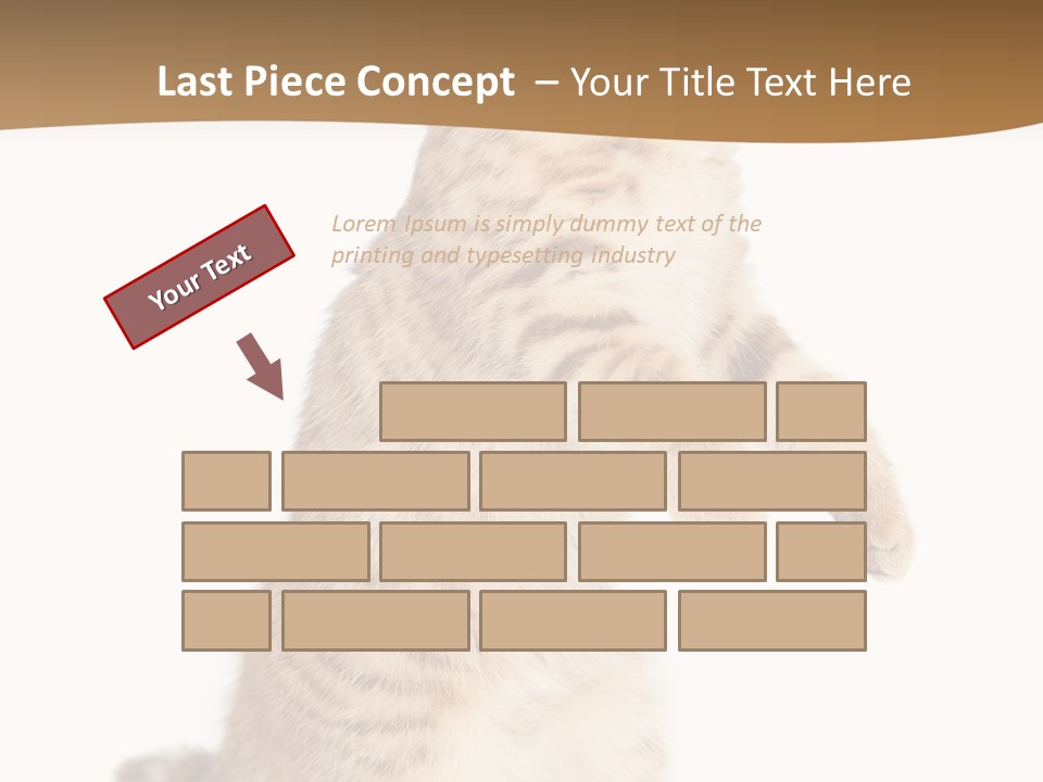 Carnivore Pet Looking PowerPoint Template