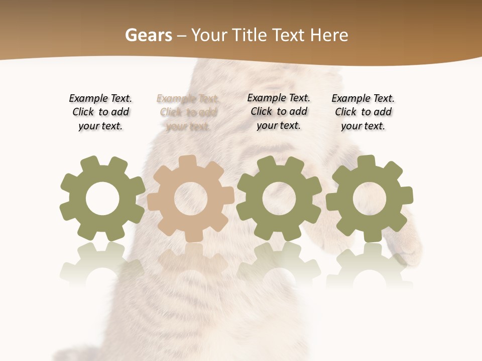 Carnivore Pet Looking PowerPoint Template