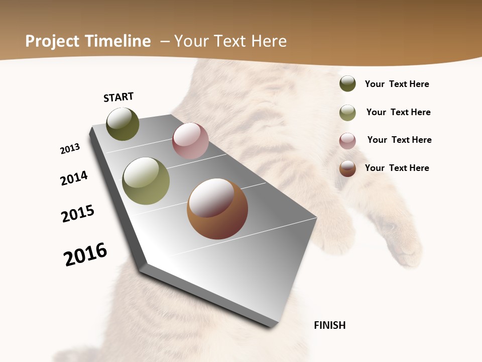 Carnivore Pet Looking PowerPoint Template