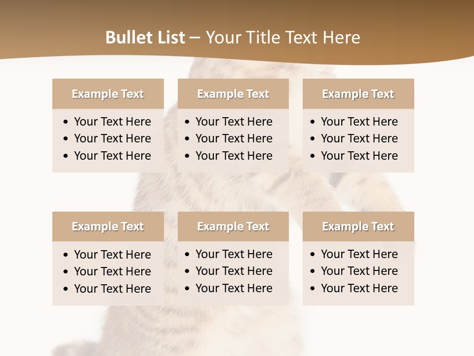 Carnivore Pet Looking PowerPoint Template