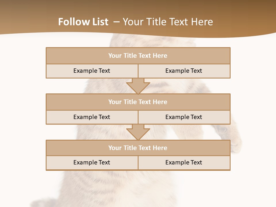 Carnivore Pet Looking PowerPoint Template