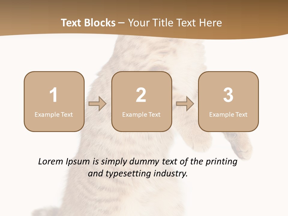 Carnivore Pet Looking PowerPoint Template