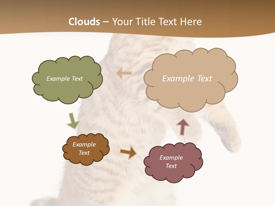 Carnivore Pet Looking PowerPoint Template