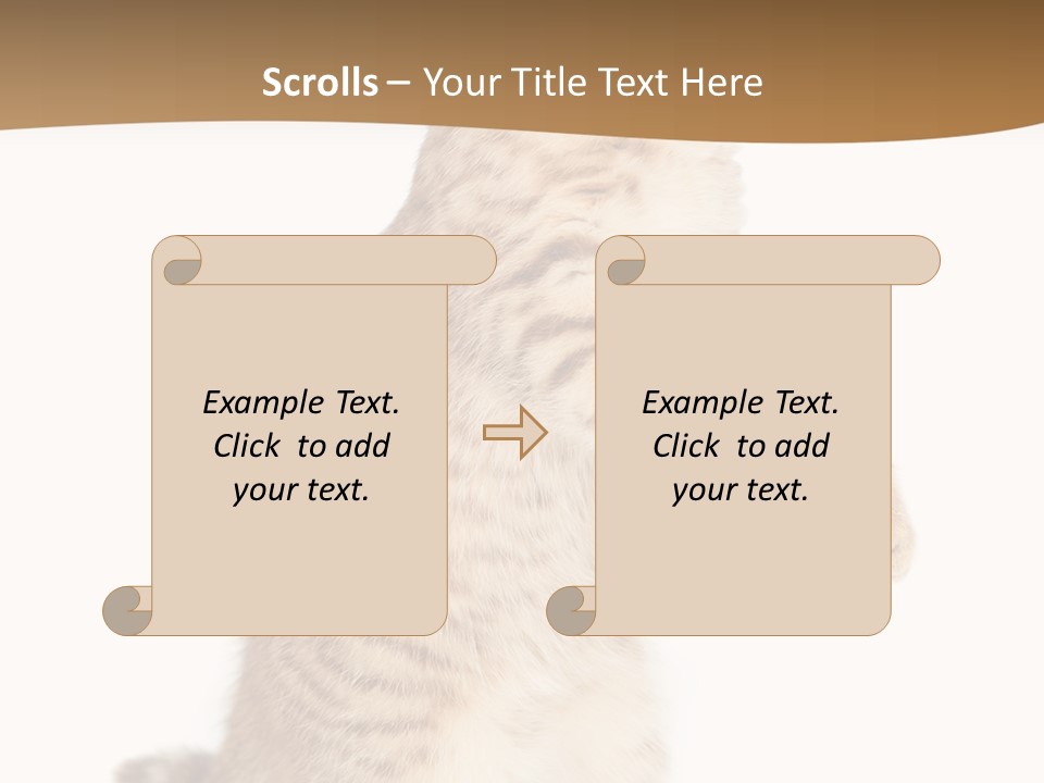 Carnivore Pet Looking PowerPoint Template