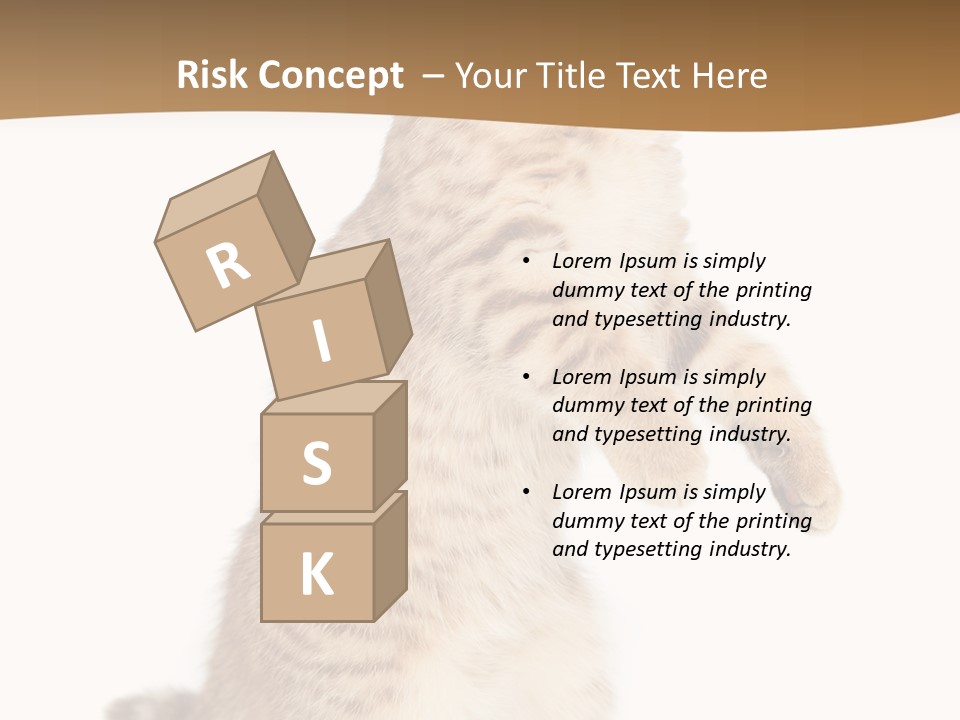 Carnivore Pet Looking PowerPoint Template