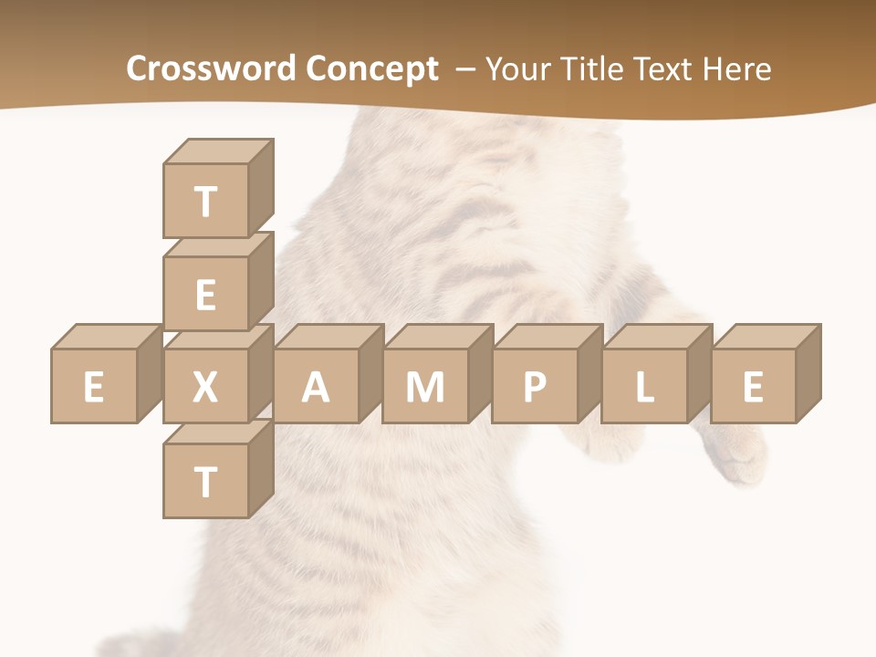 Carnivore Pet Looking PowerPoint Template