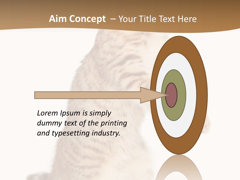 Carnivore Pet Looking PowerPoint Template