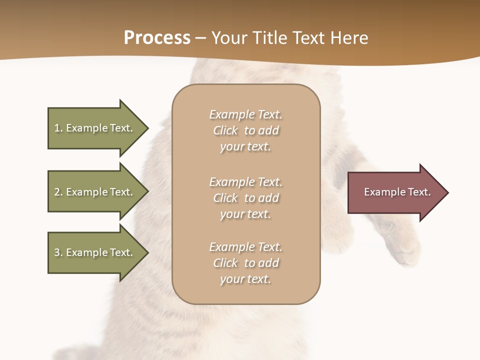 Carnivore Pet Looking PowerPoint Template
