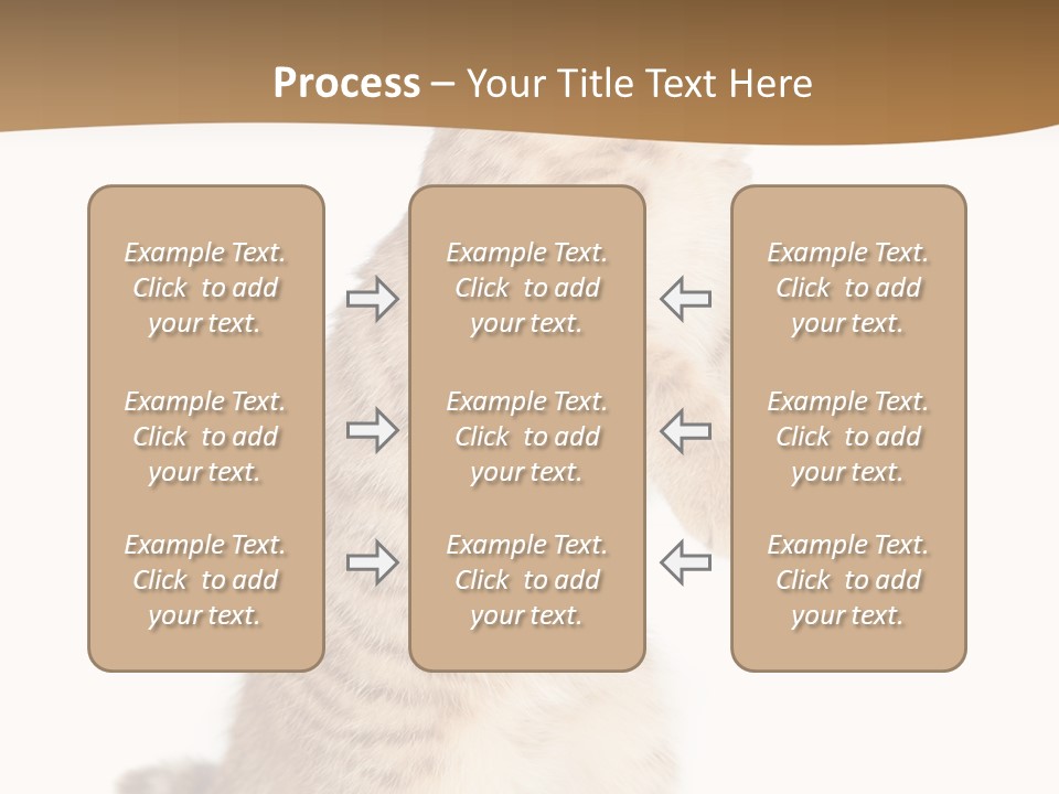 Carnivore Pet Looking PowerPoint Template