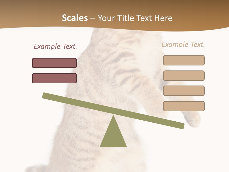 Carnivore Pet Looking PowerPoint Template