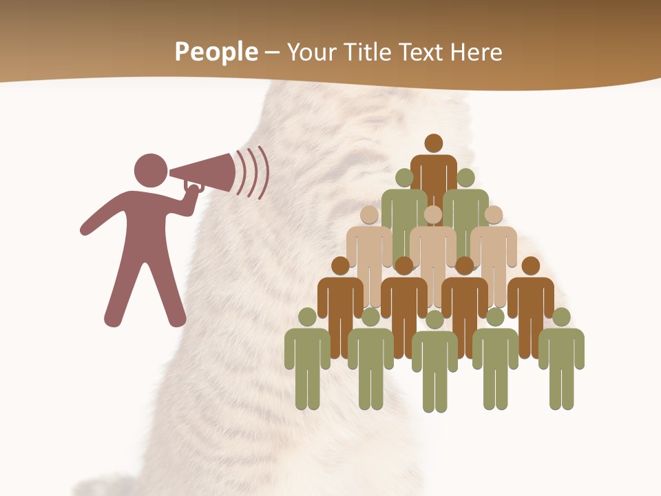 Carnivore Pet Looking PowerPoint Template