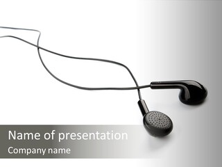 Two Background Cable PowerPoint Template