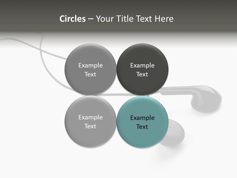 Two Background Cable PowerPoint Template