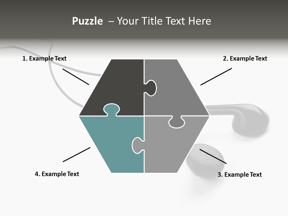 Two Background Cable PowerPoint Template