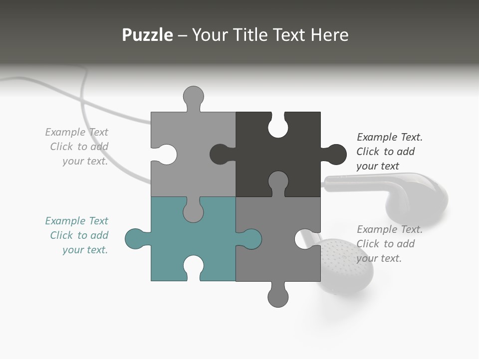 Two Background Cable PowerPoint Template