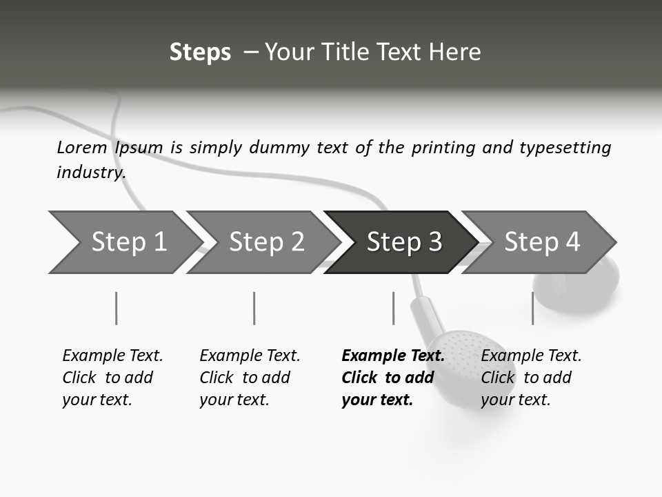 Two Background Cable PowerPoint Template