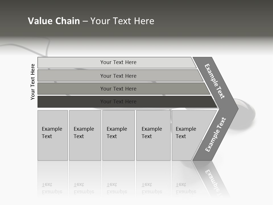 Two Background Cable PowerPoint Template
