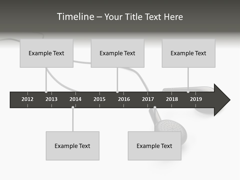 Two Background Cable PowerPoint Template
