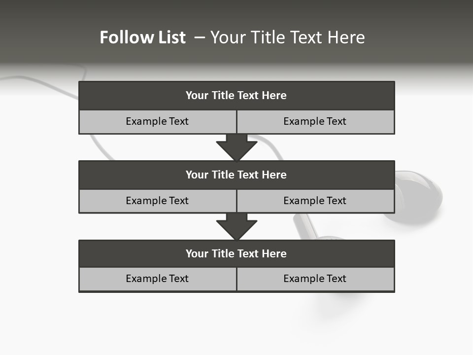 Two Background Cable PowerPoint Template