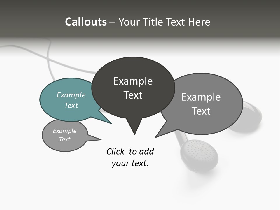 Two Background Cable PowerPoint Template