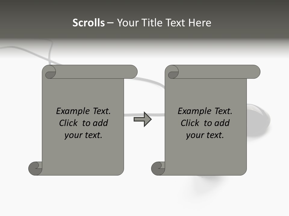 Two Background Cable PowerPoint Template