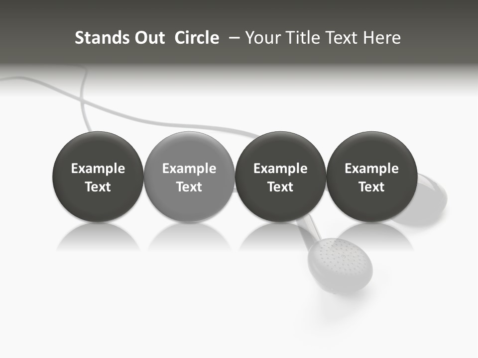 Two Background Cable PowerPoint Template